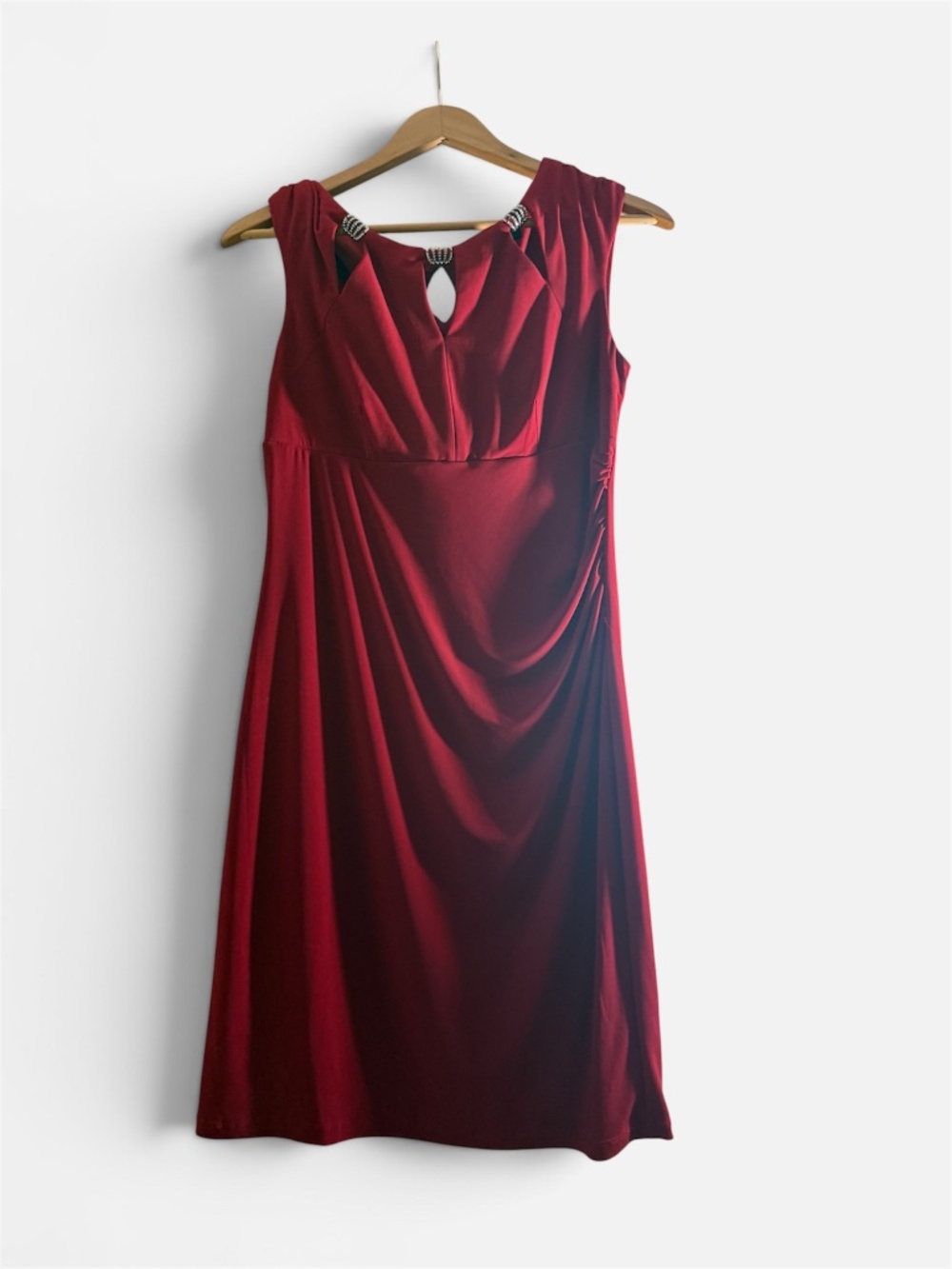 Classic Red Dress | Timeless Elegant Style | Perfect for Any Occasion